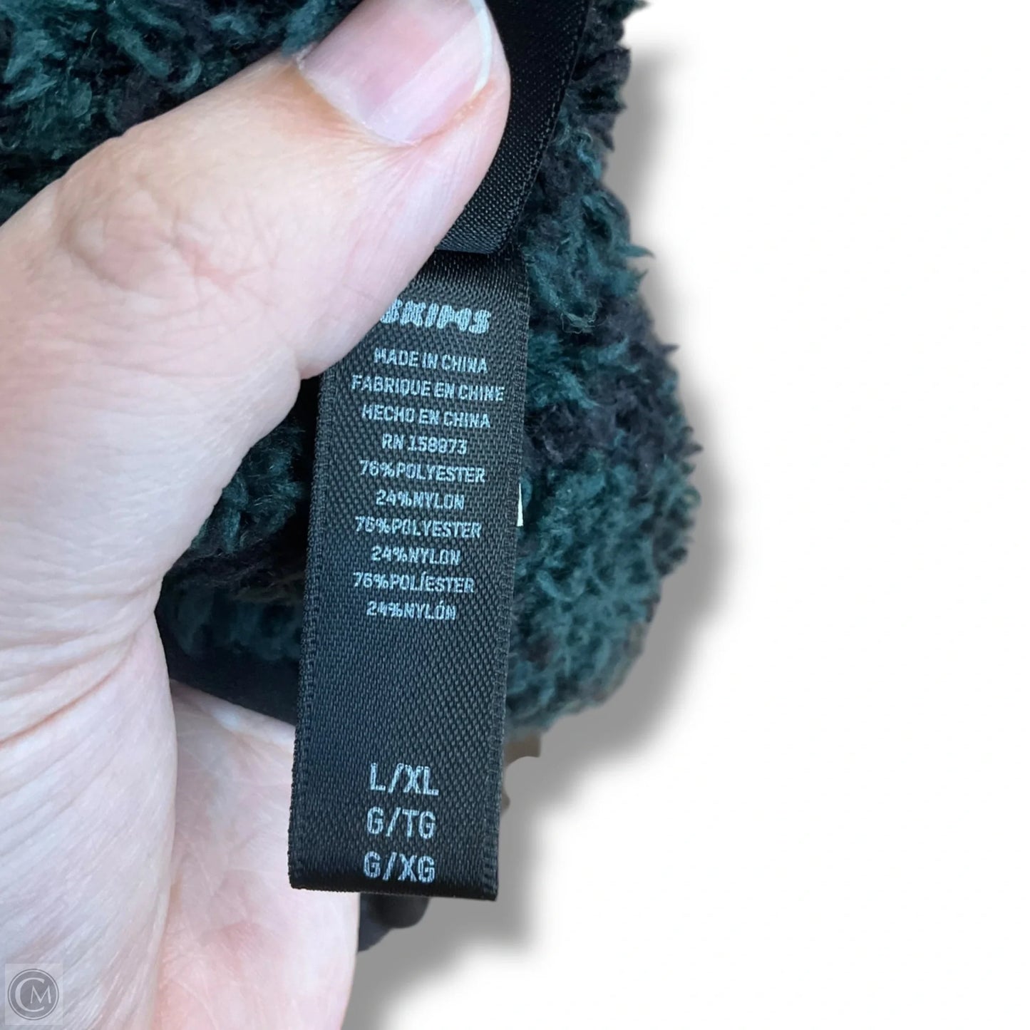 Sweater By Skims In Black & Green, Size: L