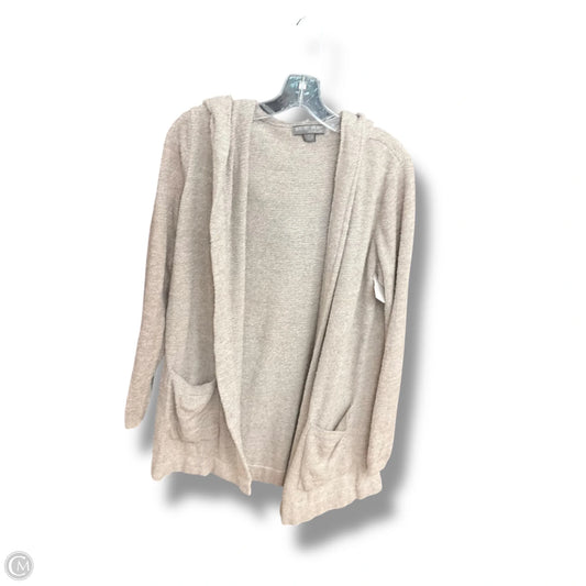 Sweater Cardigan By Barefoot Dreams In Beige, Size: L