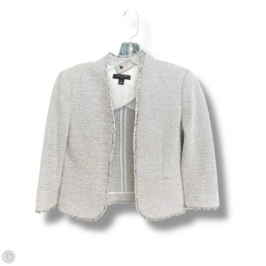 Blazer By Ann Taylor In Black & White, Size: Xs