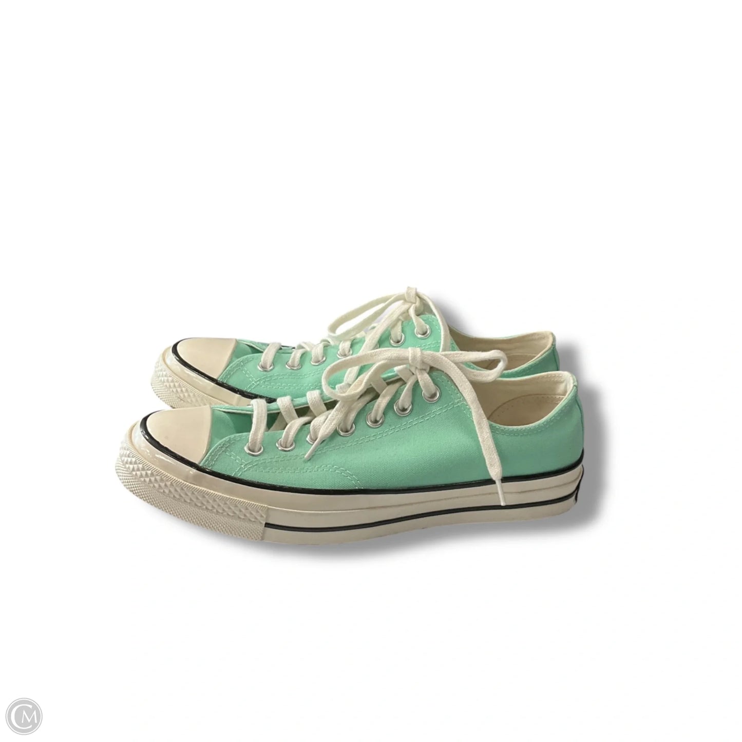 Shoes Sneakers Platform By Converse In Green, Size: 8.5