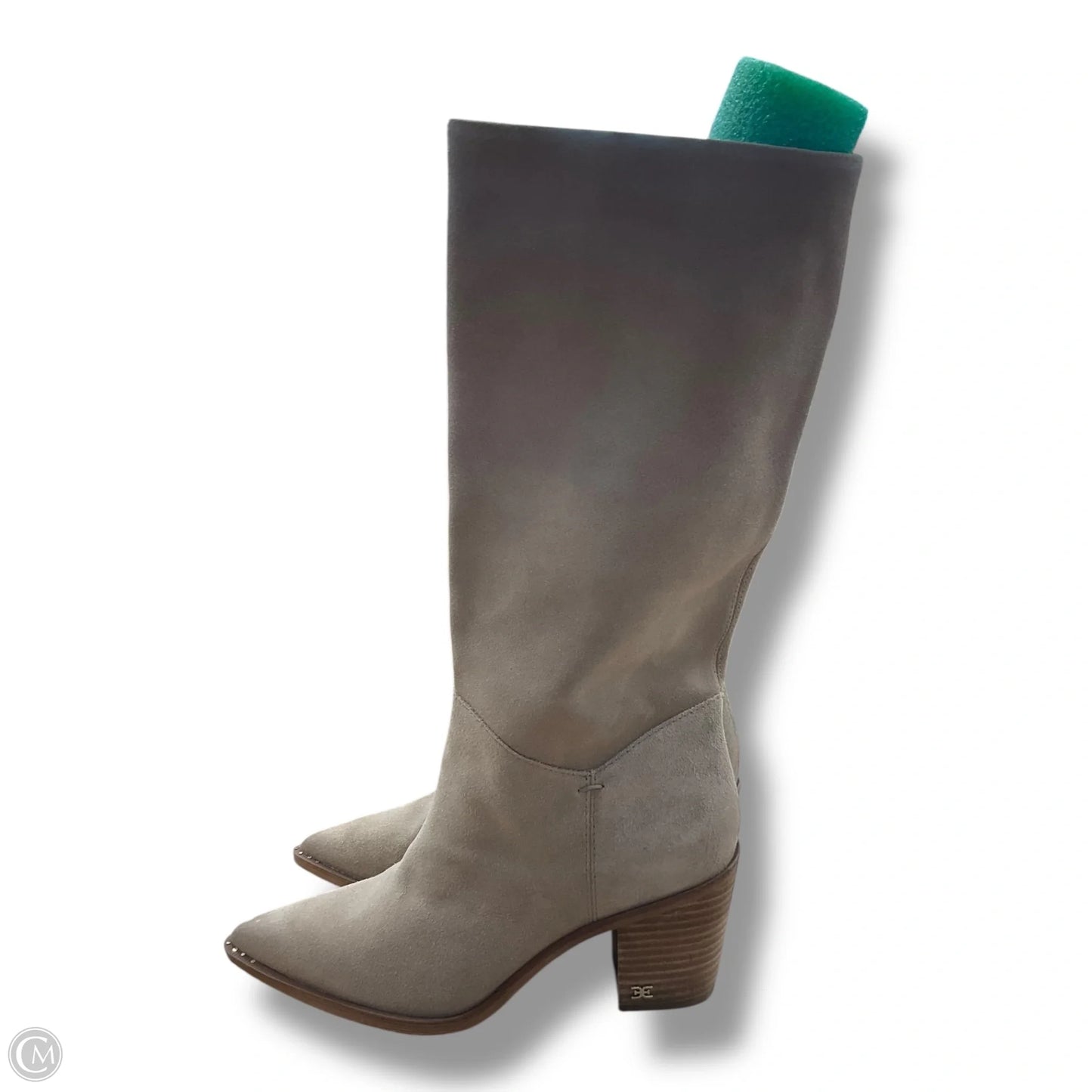 Boots Mid-calf Heels By Sam Edelman In Tan, Size: 6.5