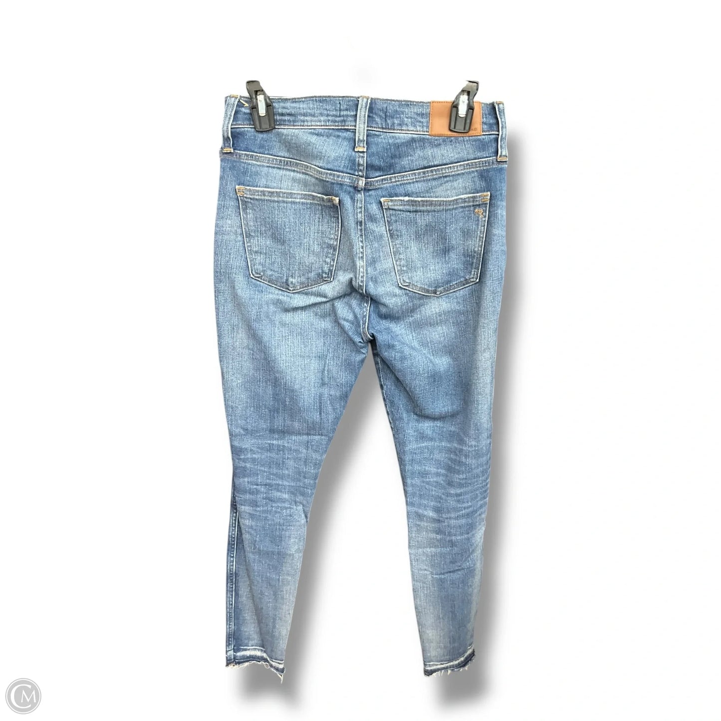 Jeans Skinny By Madewell In Blue Denim, Size: 4