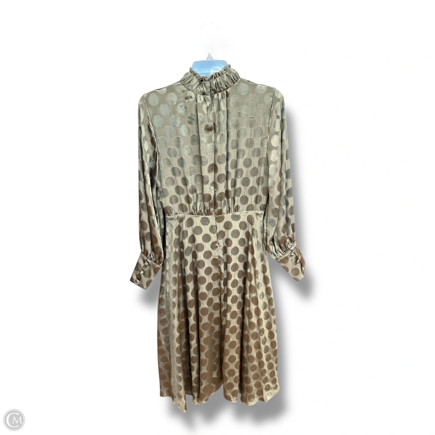 Dress Casual Midi By Calvin Klein In Green, Size: S