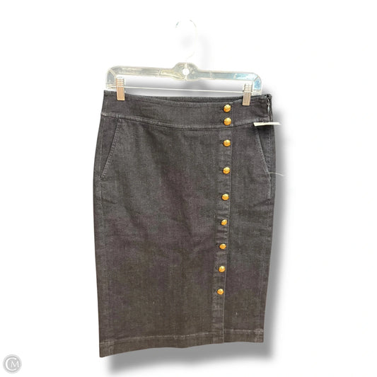 Skirt Midi By Ralph Lauren In Black, Size: 4