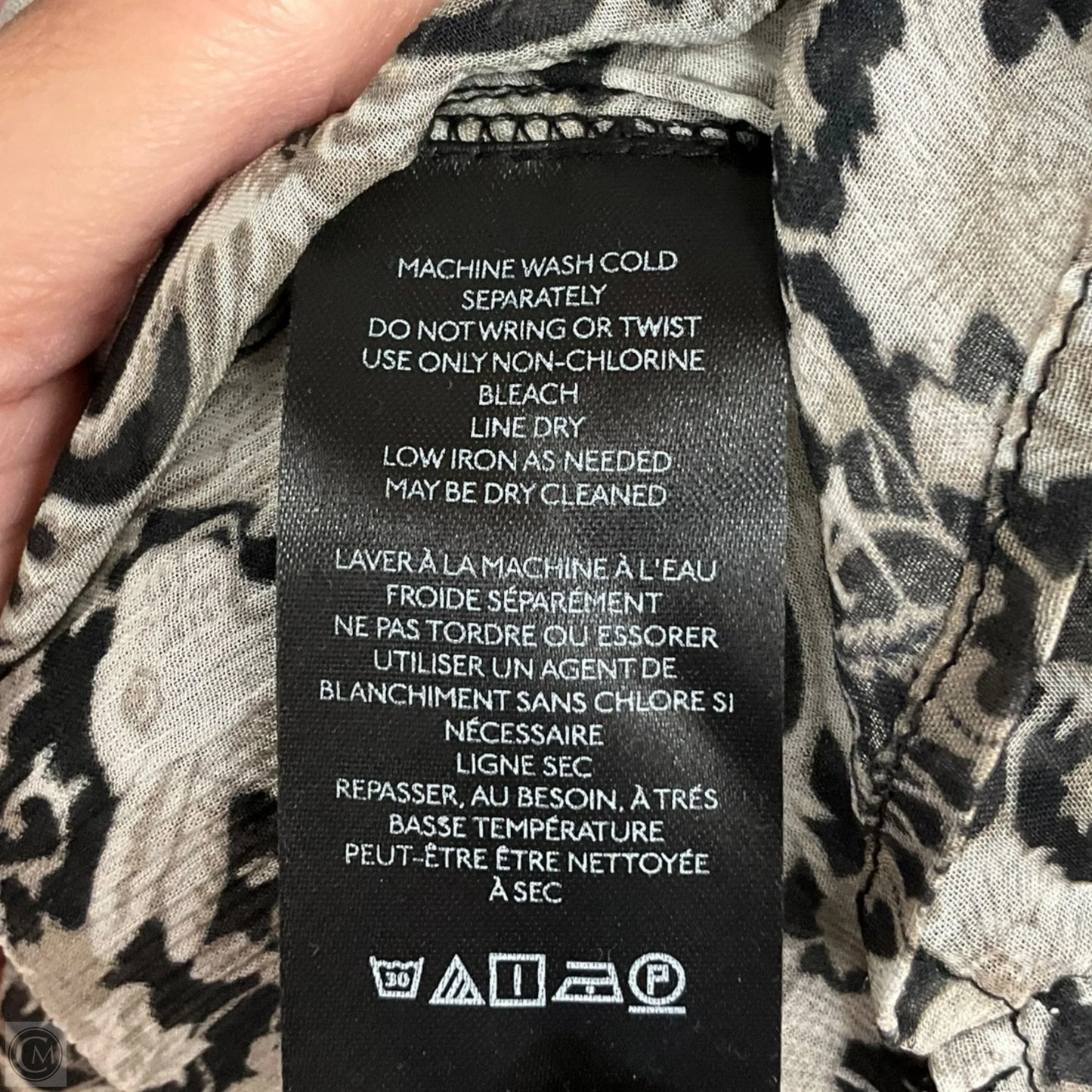 Dress Casual Maxi By Anthropologie In Black & Brown, Size: S
