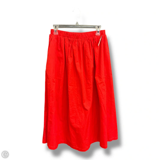Skirt Maxi By Sundry In Red, Size: 4