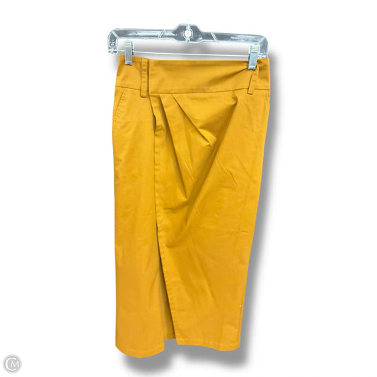 Skirt Maxi By Anthropologie In Yellow, Size: 6