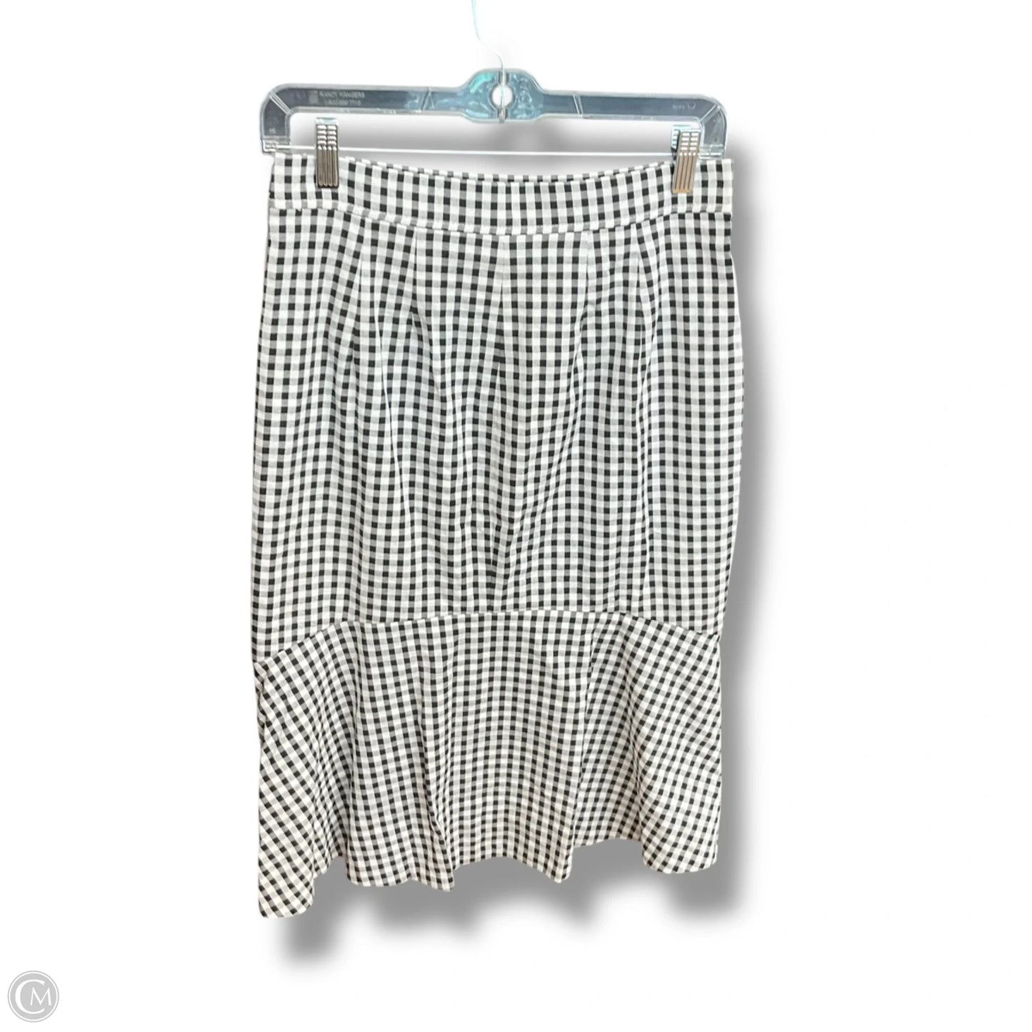 Skirt Midi By J. Crew In Black & White, Size: 4