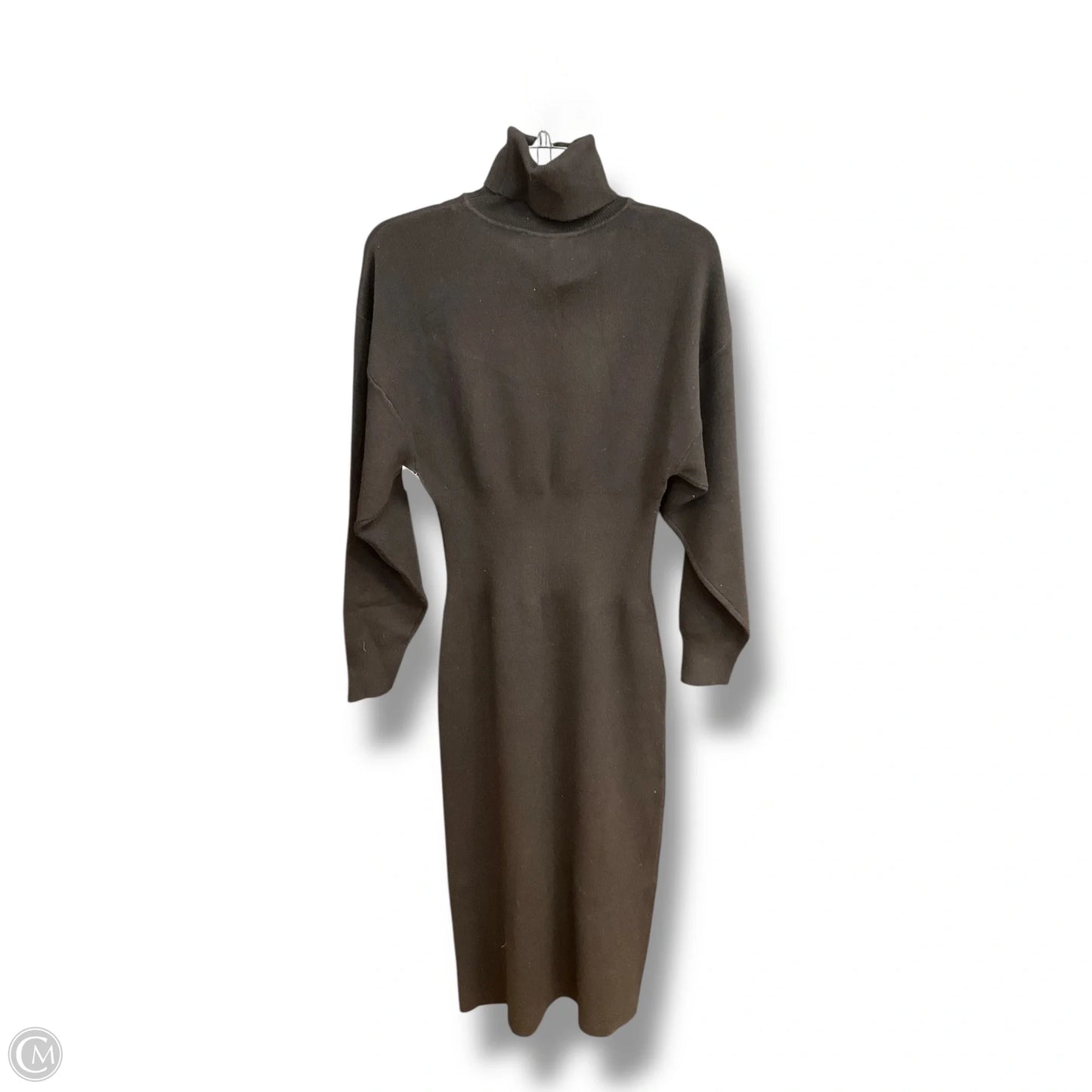 Dress Sweater By Zara In Black, Size: M