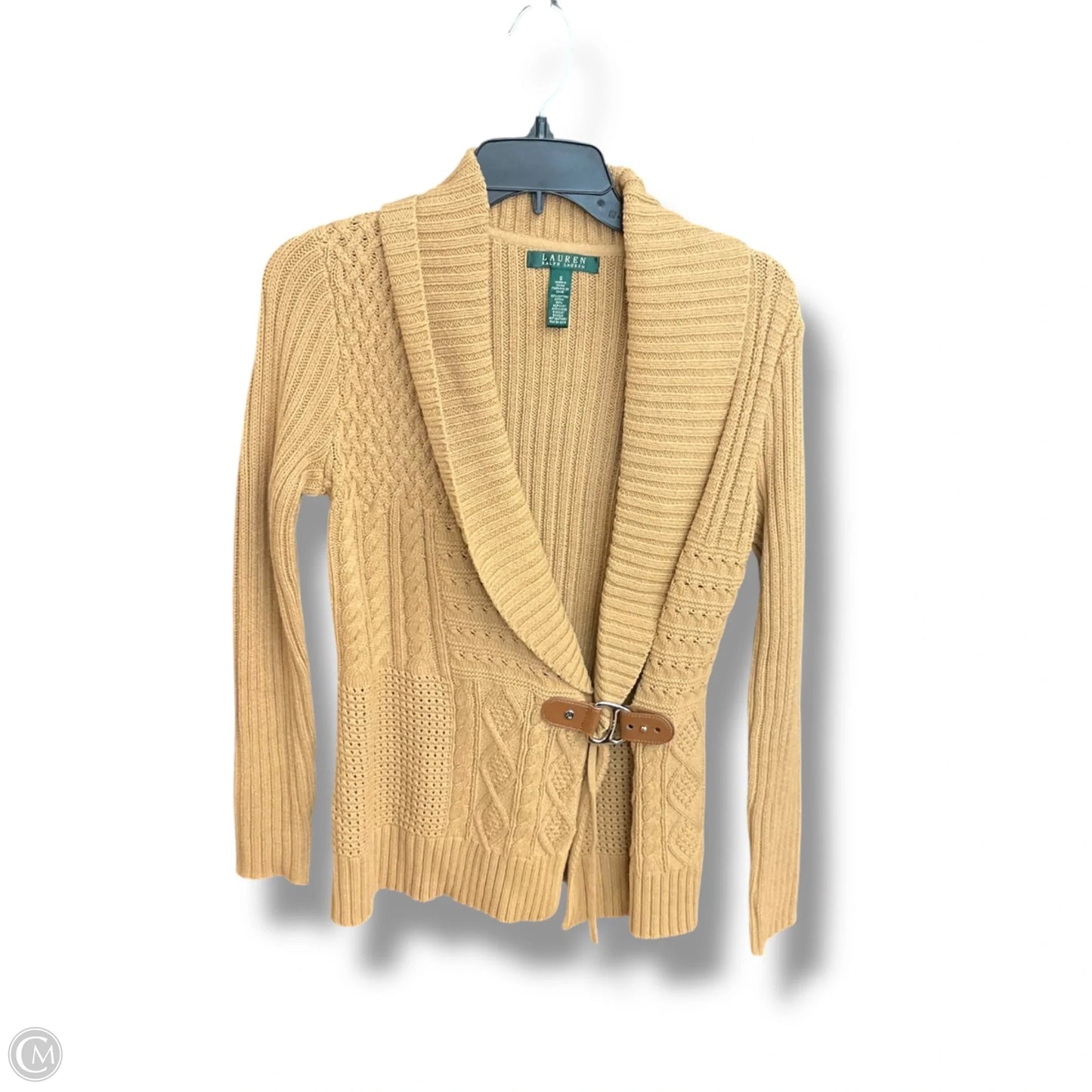 Cardigan By Ralph Lauren In Tan, Size: S