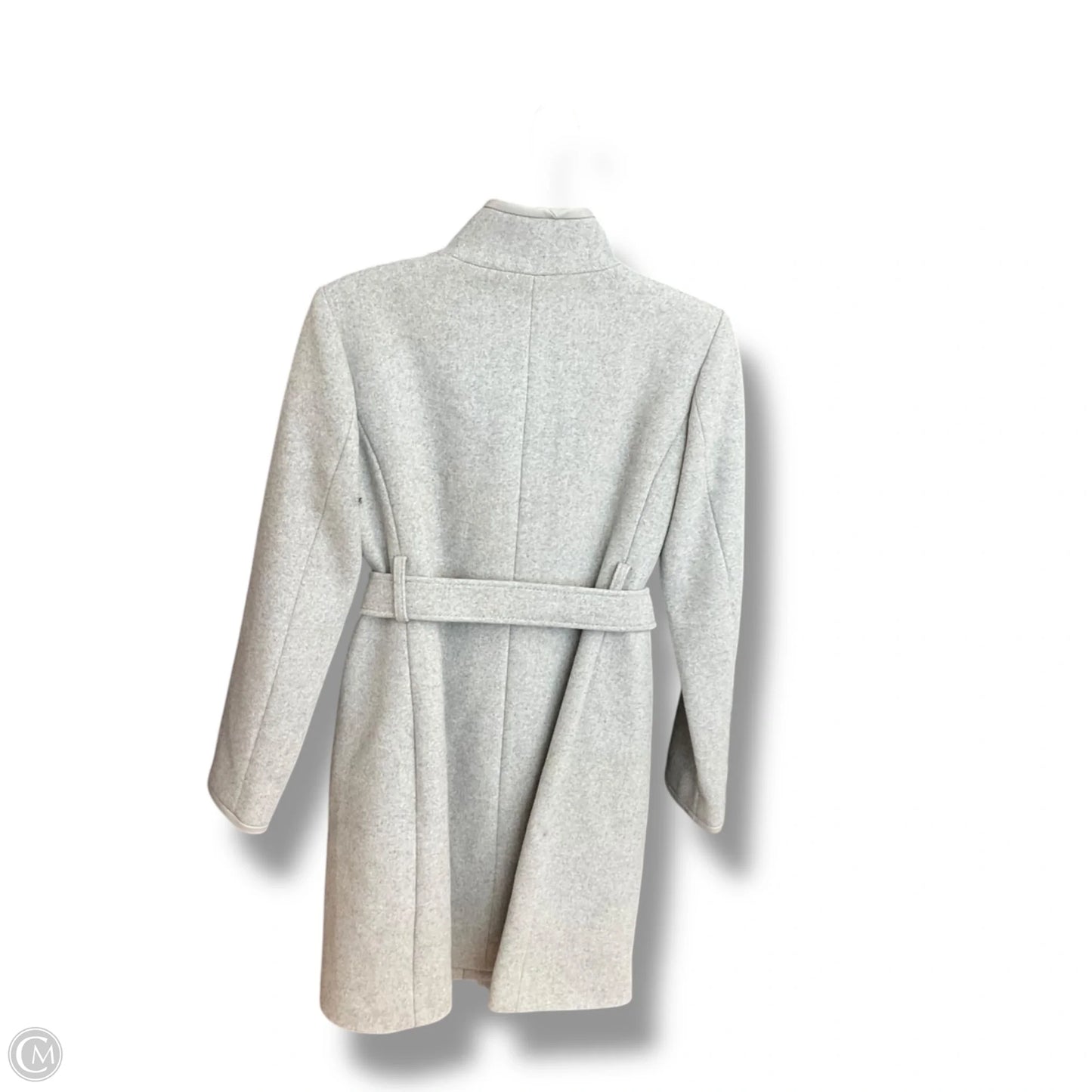Coat Trench Coat By Vince Camuto In Grey, Size: Xs