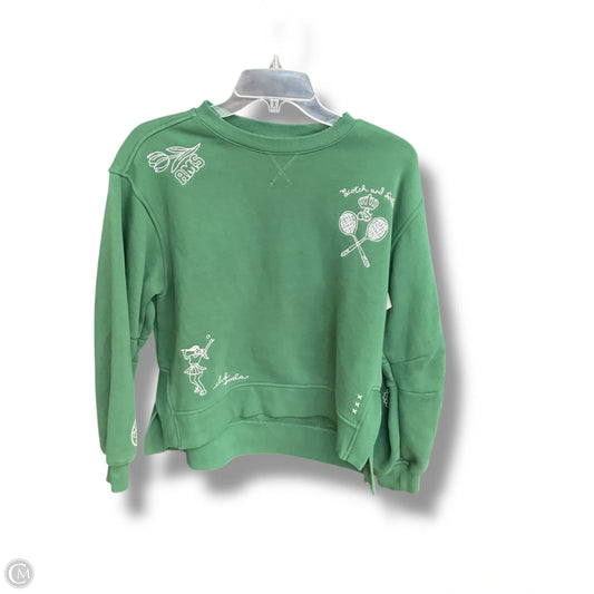 Sweatshirt Crewneck By Scotch & Soda In Green, Size: Xs
