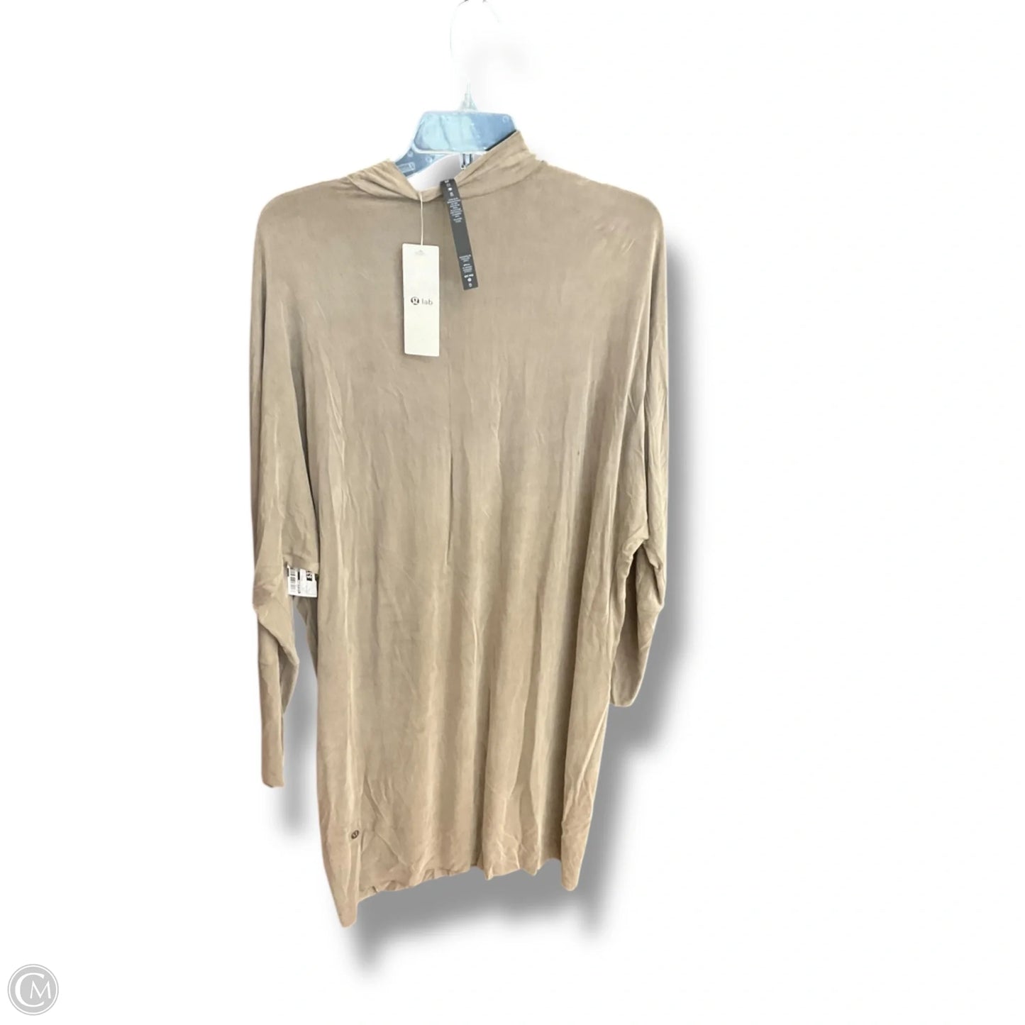 Athletic Dress By Lululemon In Taupe, Size: L