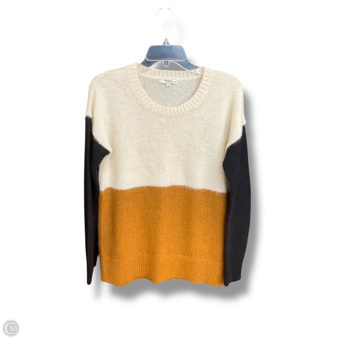 Sweater By Madewell In Black & Tan, Size: S