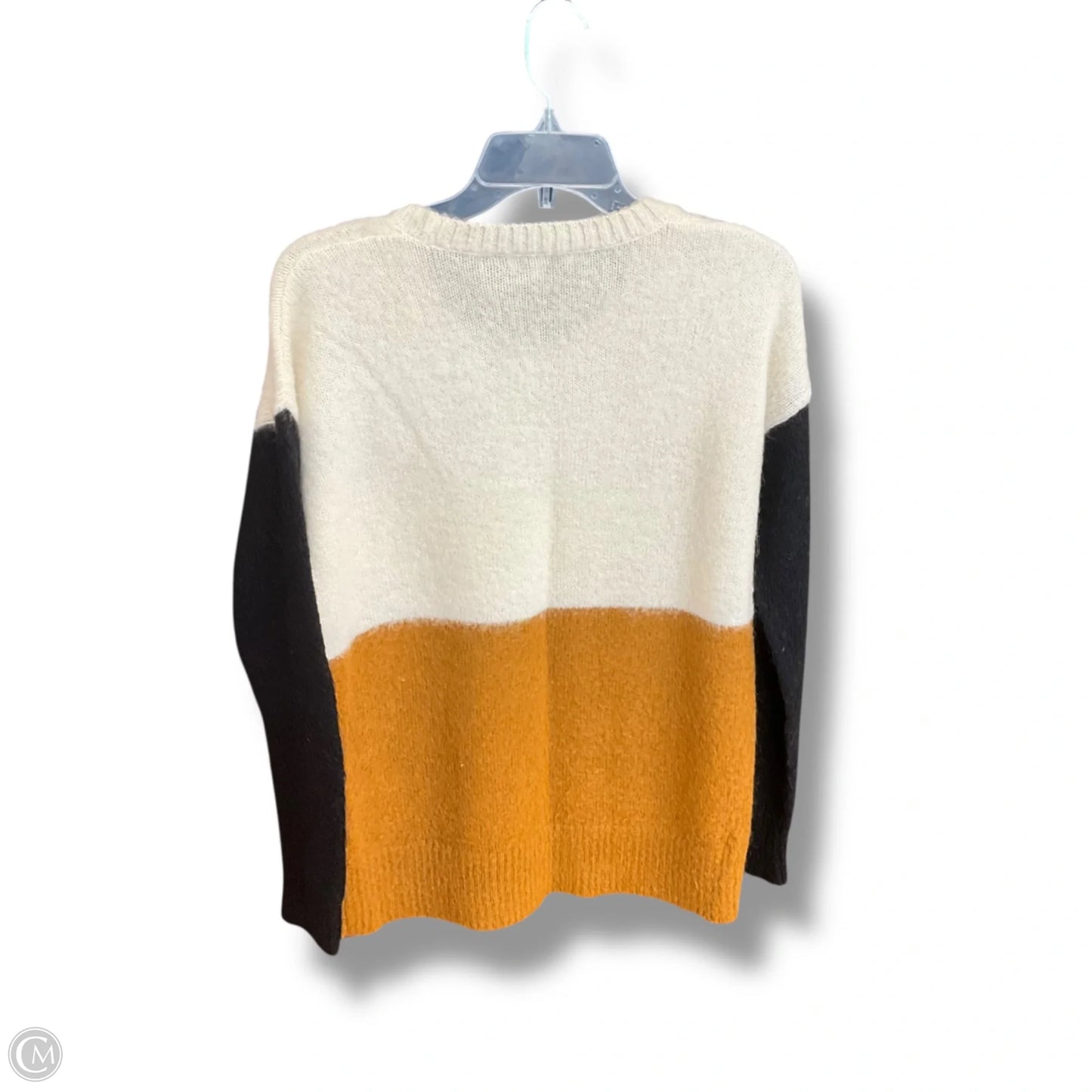Sweater By Madewell In Black & Tan, Size: S