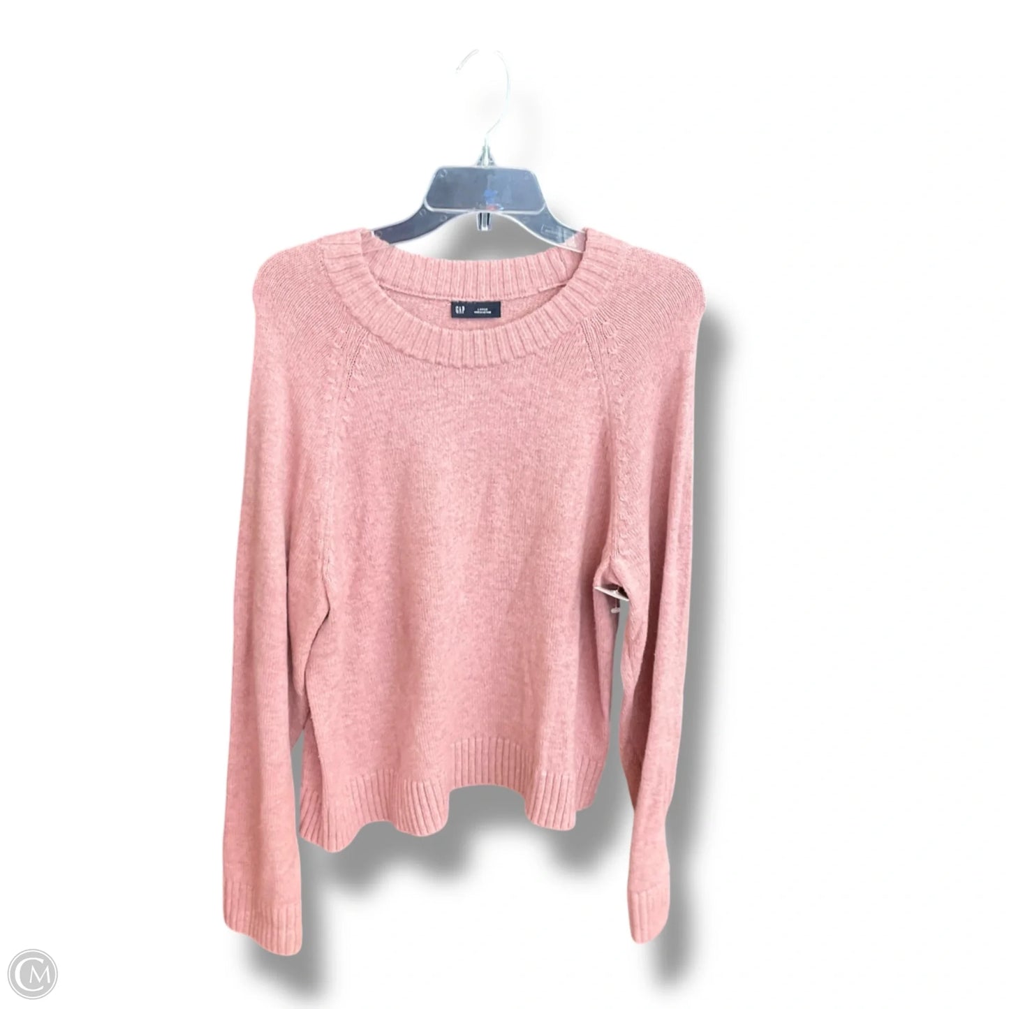 Sweater By Gap In Pink, Size: L