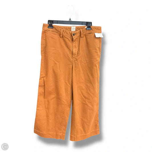 Pants Cropped By Gap In Brown, Size: 12