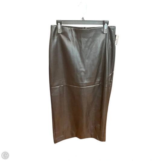 Skirt Midi By Ann Taylor In Black, Size: 8p