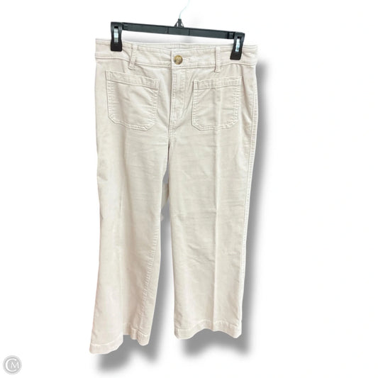 Pants Corduroy By Loft In Beige, Size: 6p