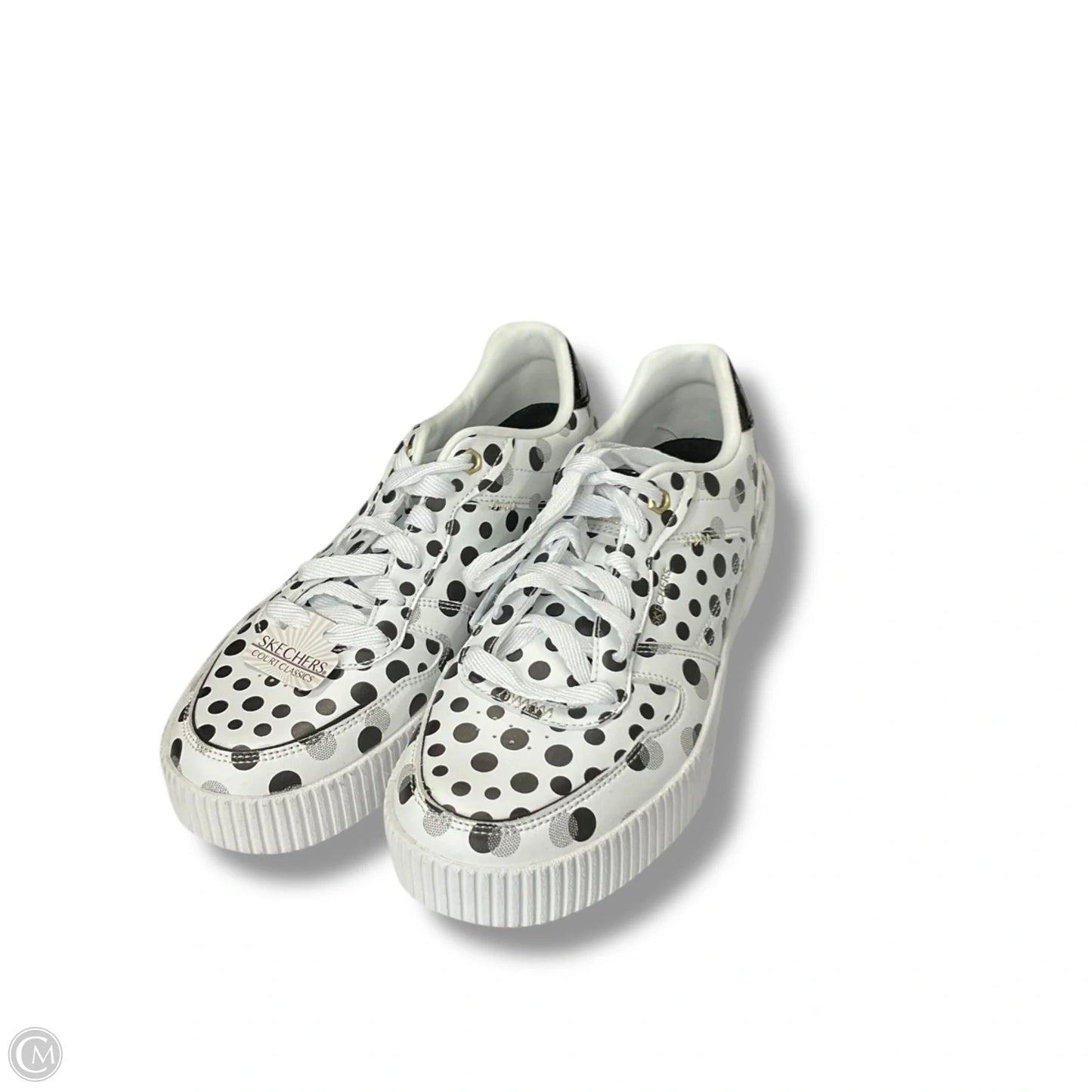 Shoes Sneakers By Skechers In Polkadot Pattern, Size: 6.5