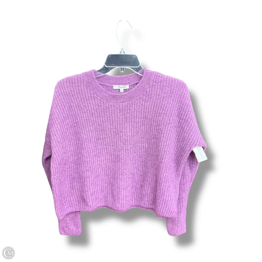 Sweater By Madewell In Purple, Size: M