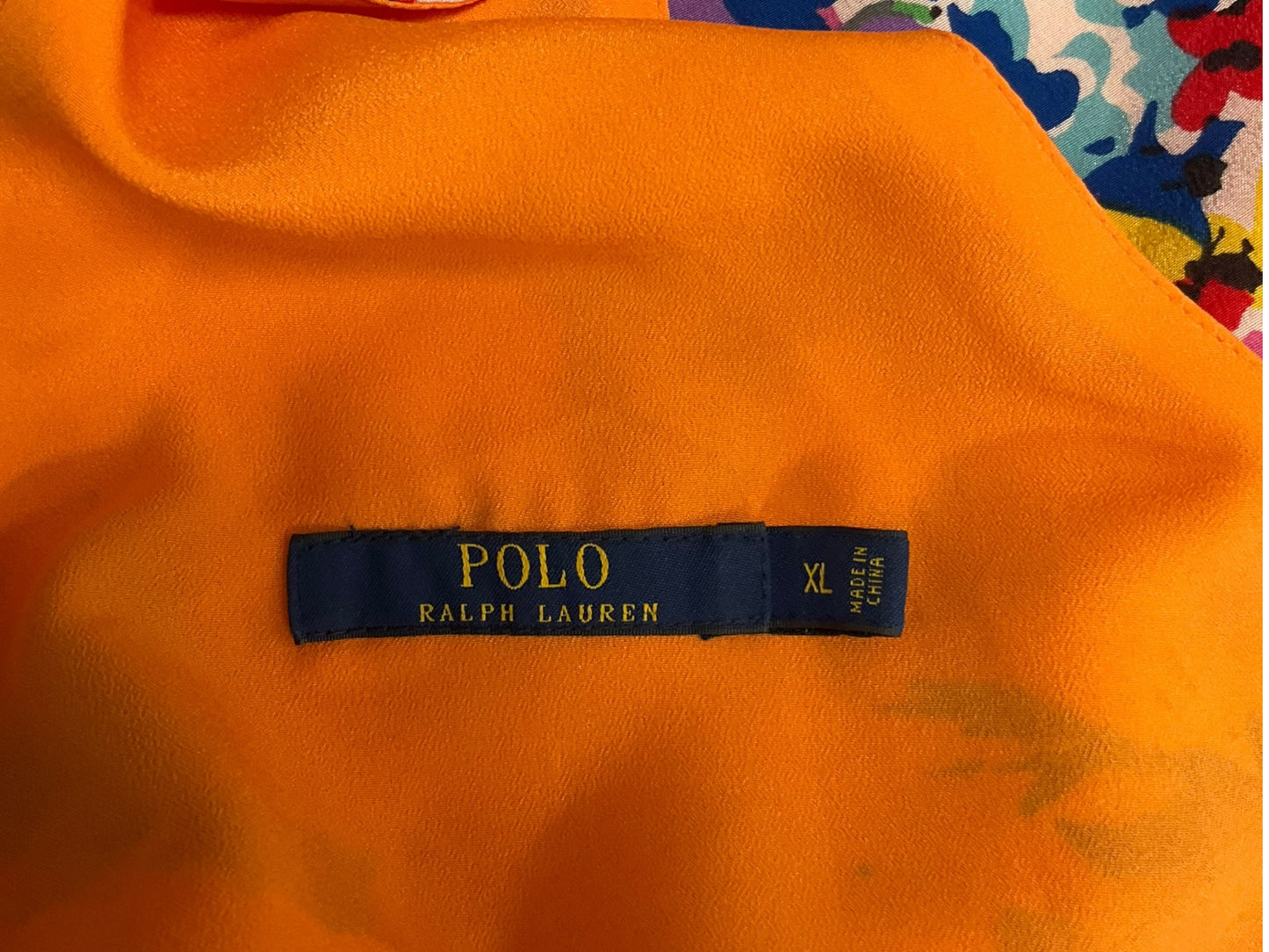 Top Sleeveless By Polo Ralph Lauren In Floral Print, Size: Xl