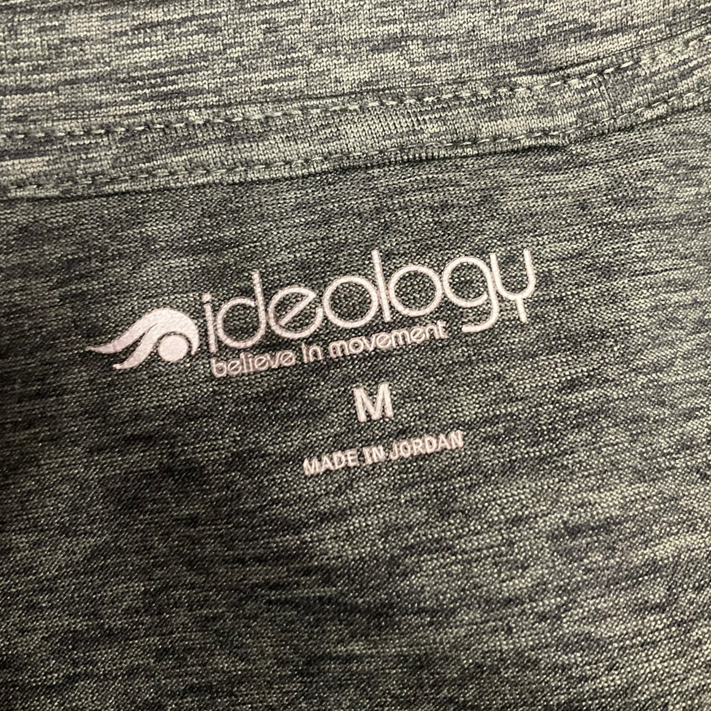 Athletic Top Short Sleeve By Ideology In Green, Size: M