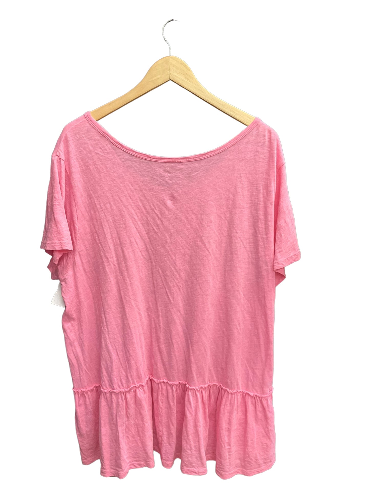 Top Short Sleeve By Caslon Size: 2x
