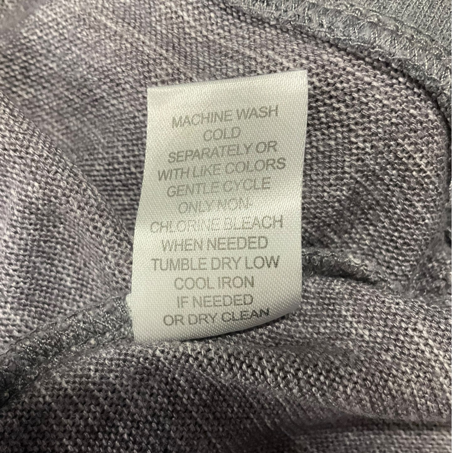 Top Long Sleeve Basic By Workshop In Camouflage Print, Size: L