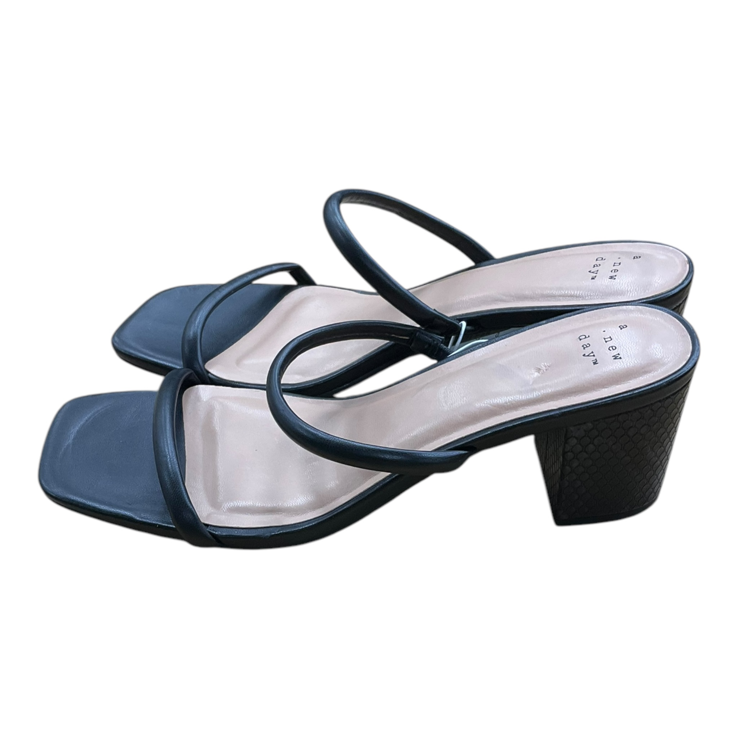 Sandals Heels Block By A New Day Size: 10