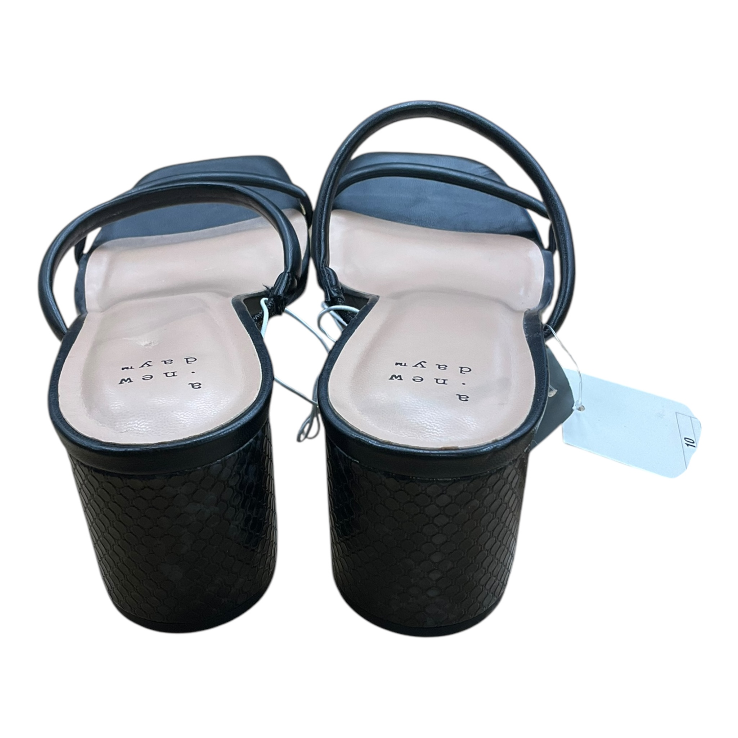 Sandals Heels Block By A New Day Size: 10
