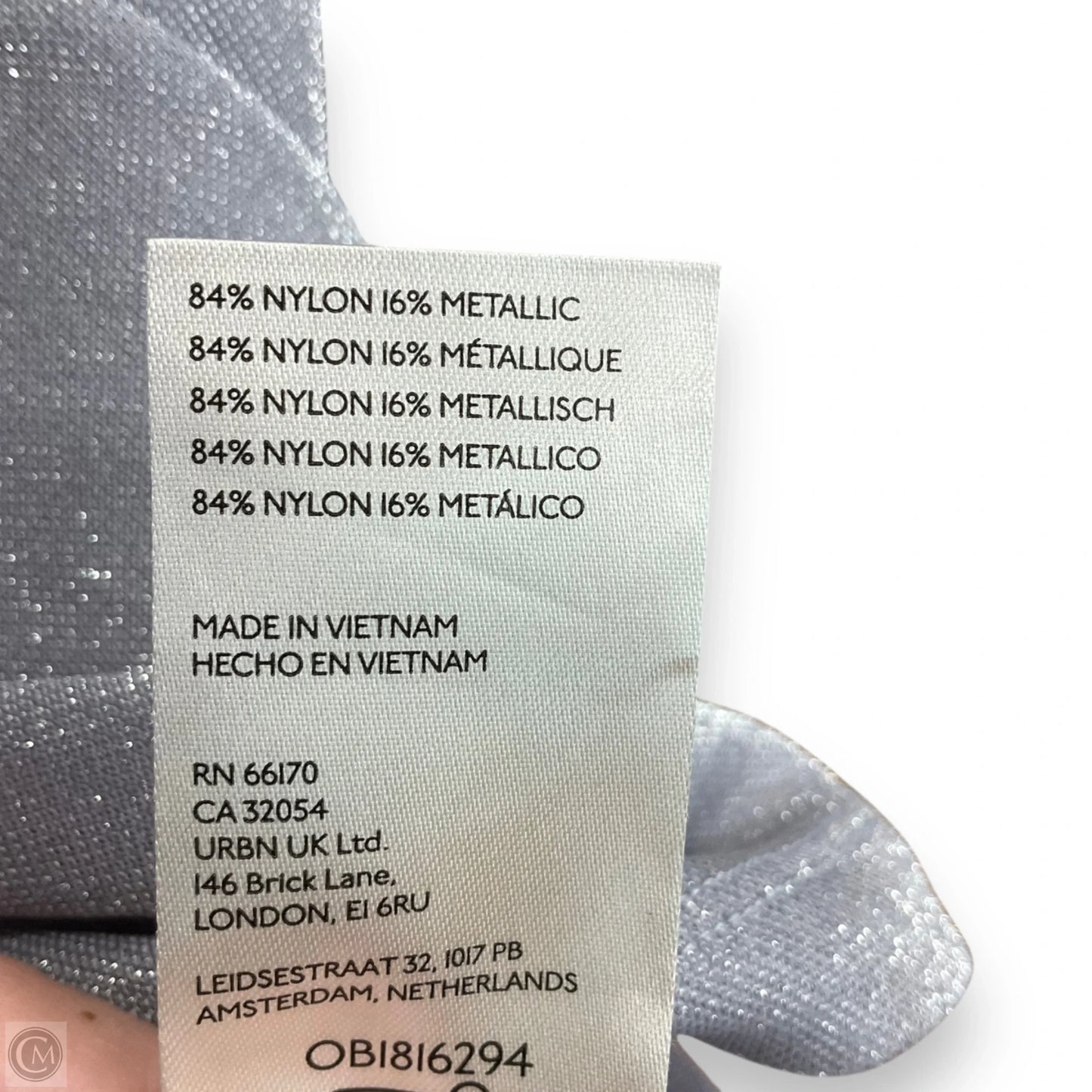 Top Short Sleeve By Anthropologie In Grey, Size: S