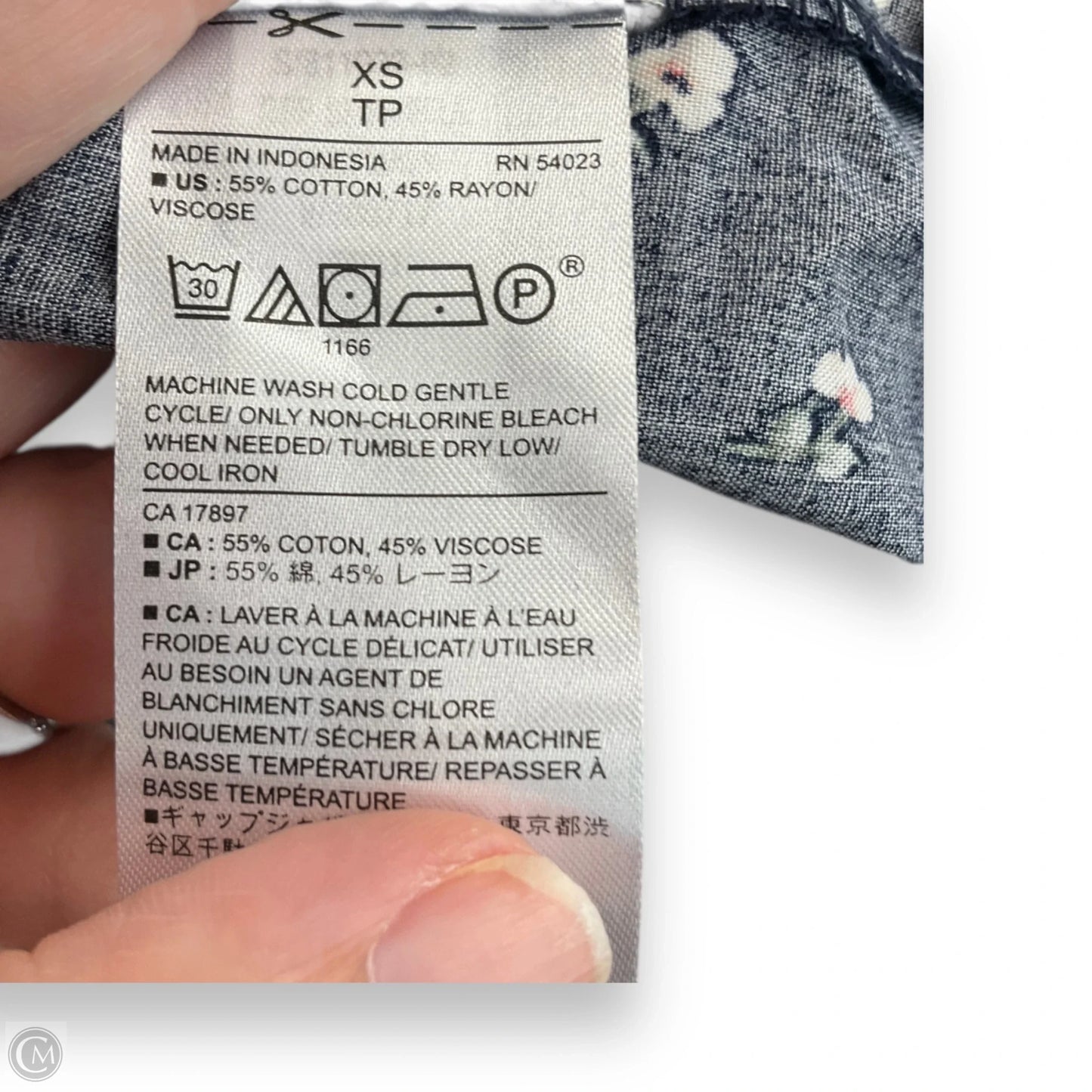 Dress Casual Short By Banana Republic In Navy, Size: Xs