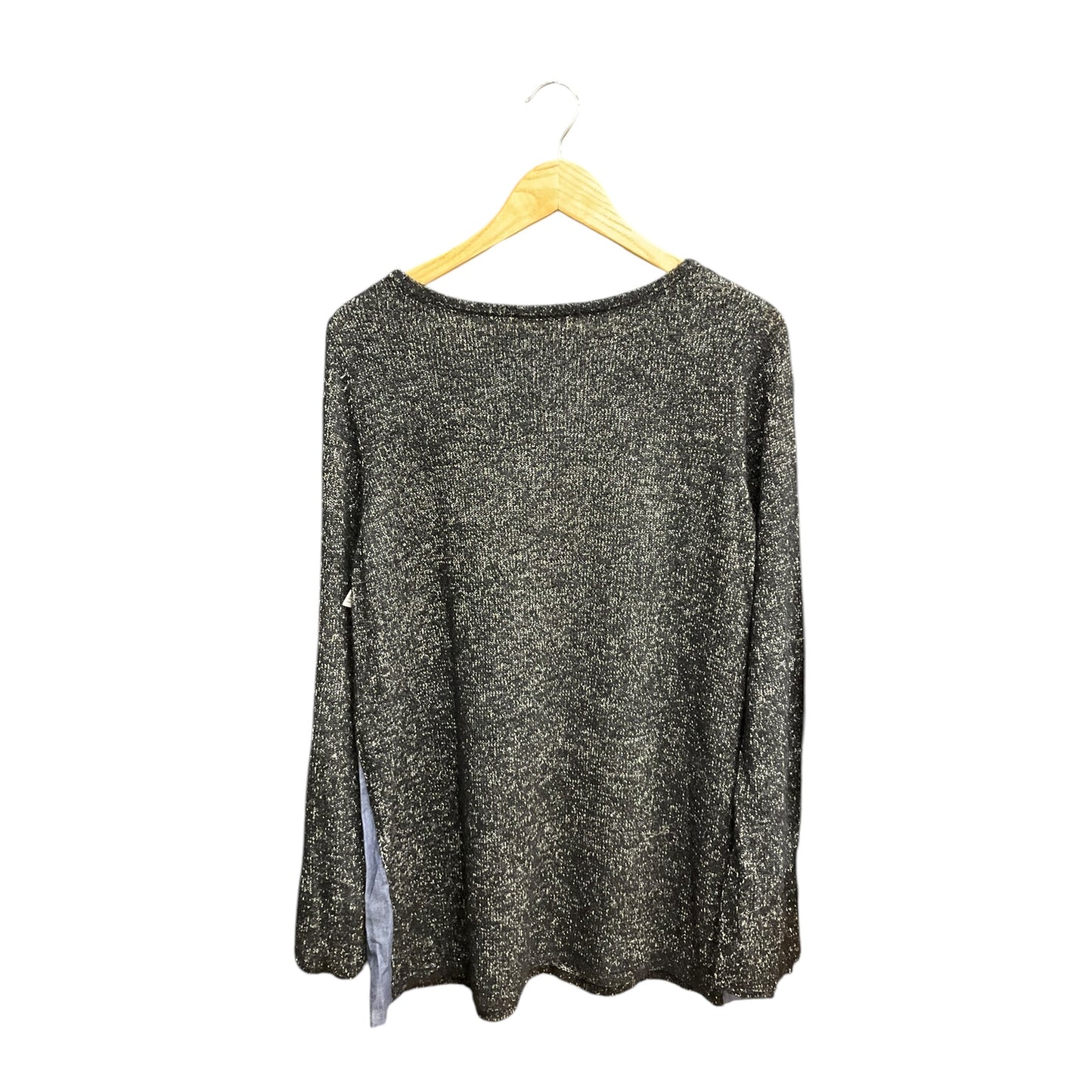 Top Long Sleeve By Soft Surroundings In Black, Size: L
