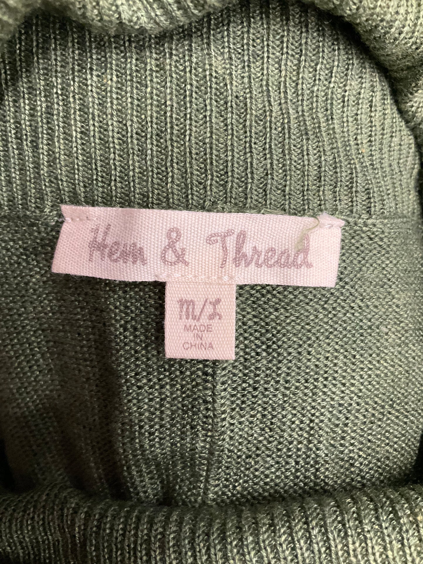 Sweater By Hem & Thread Size: M