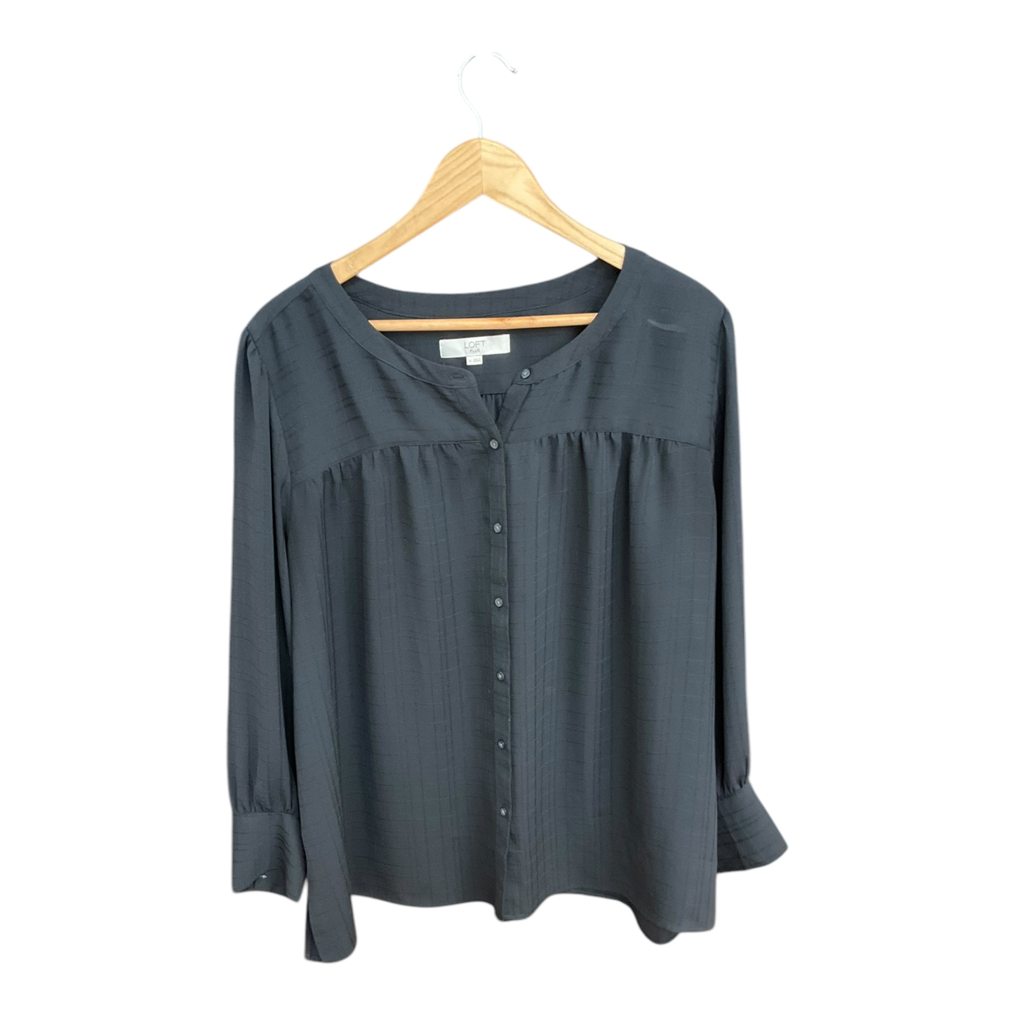 Blouse Long Sleeve By Loft Size: Xxl