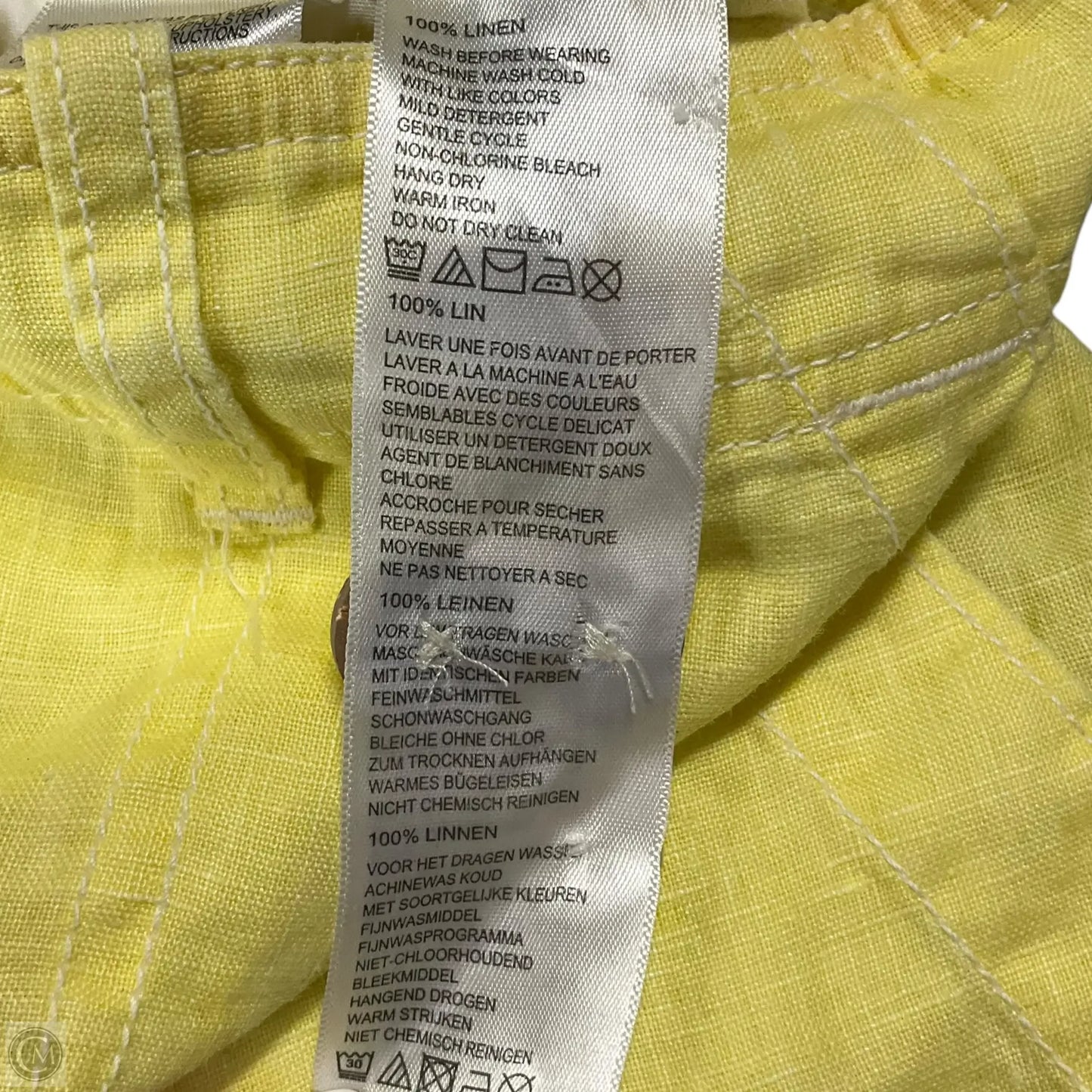 Shorts By Tommy Bahama In Yellow, Size: 8