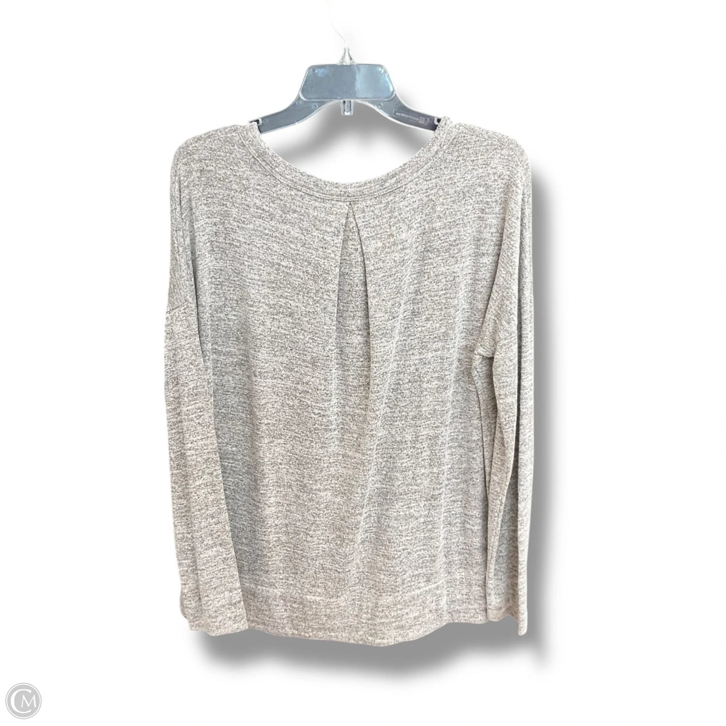 Top Long Sleeve Basic By Rag & Bones Jeans In Grey, Size: S
