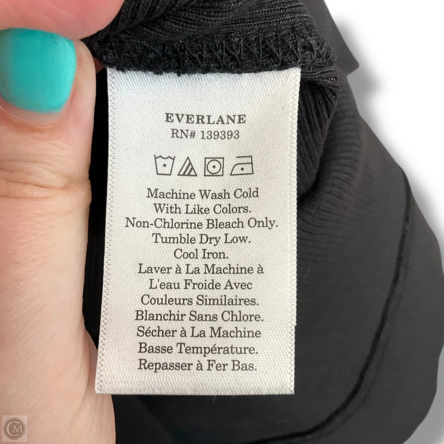 Dress Casual Midi By Everlane In Black, Size: S