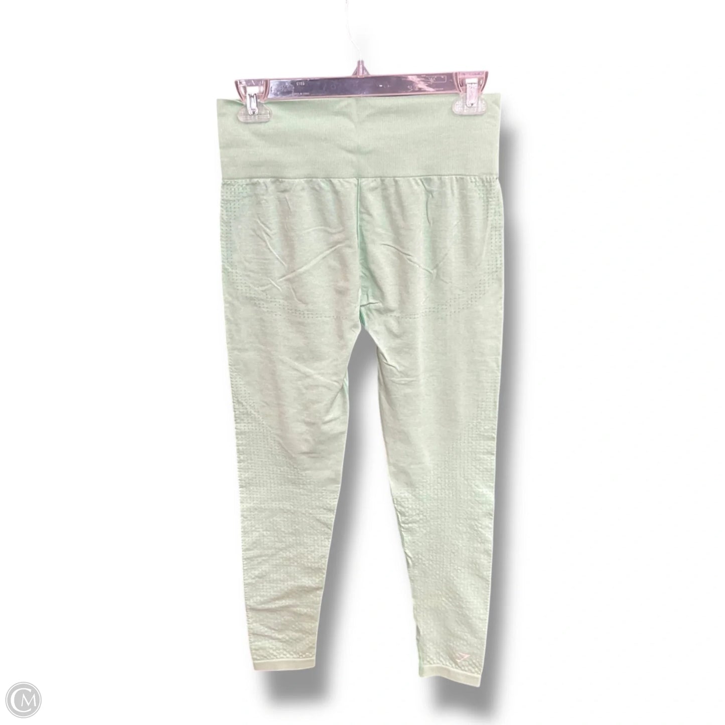 Athletic Leggings By Gym Shark In Green, Size: S