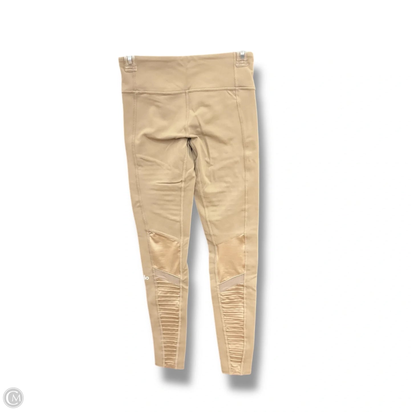 Athletic Leggings By Alo In Beige, Size: Xs