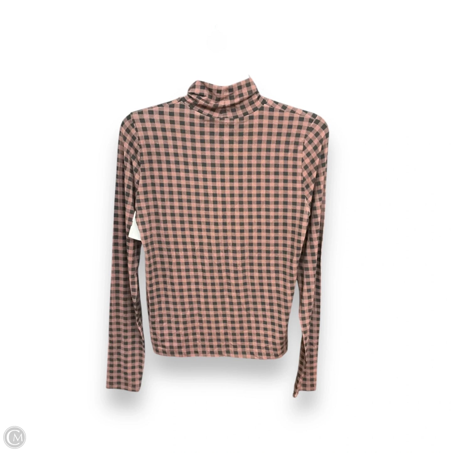 Top Long Sleeve Basic By Cos In Black & Brown, Size: M