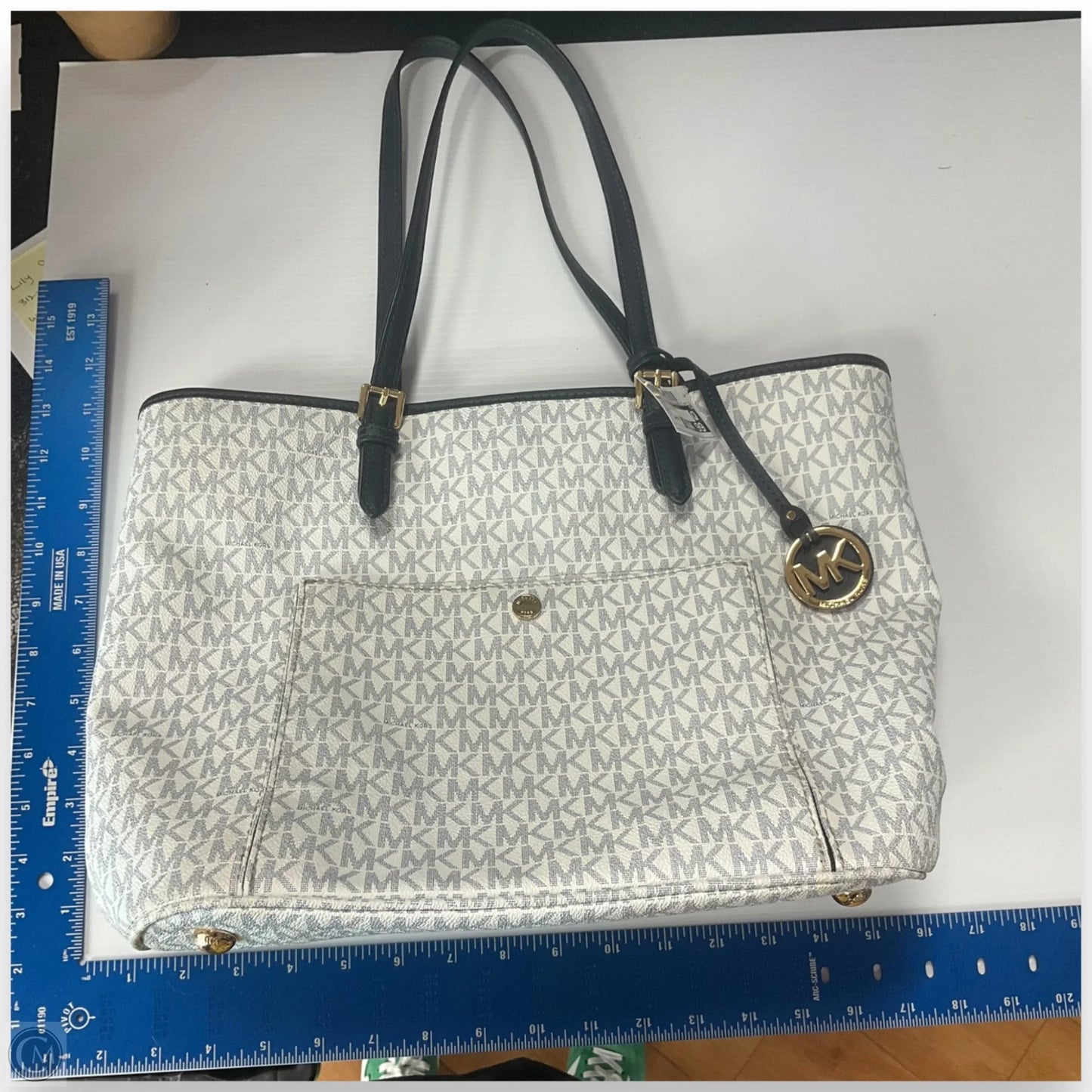 Handbag Designer By Michael Kors, Size: Large