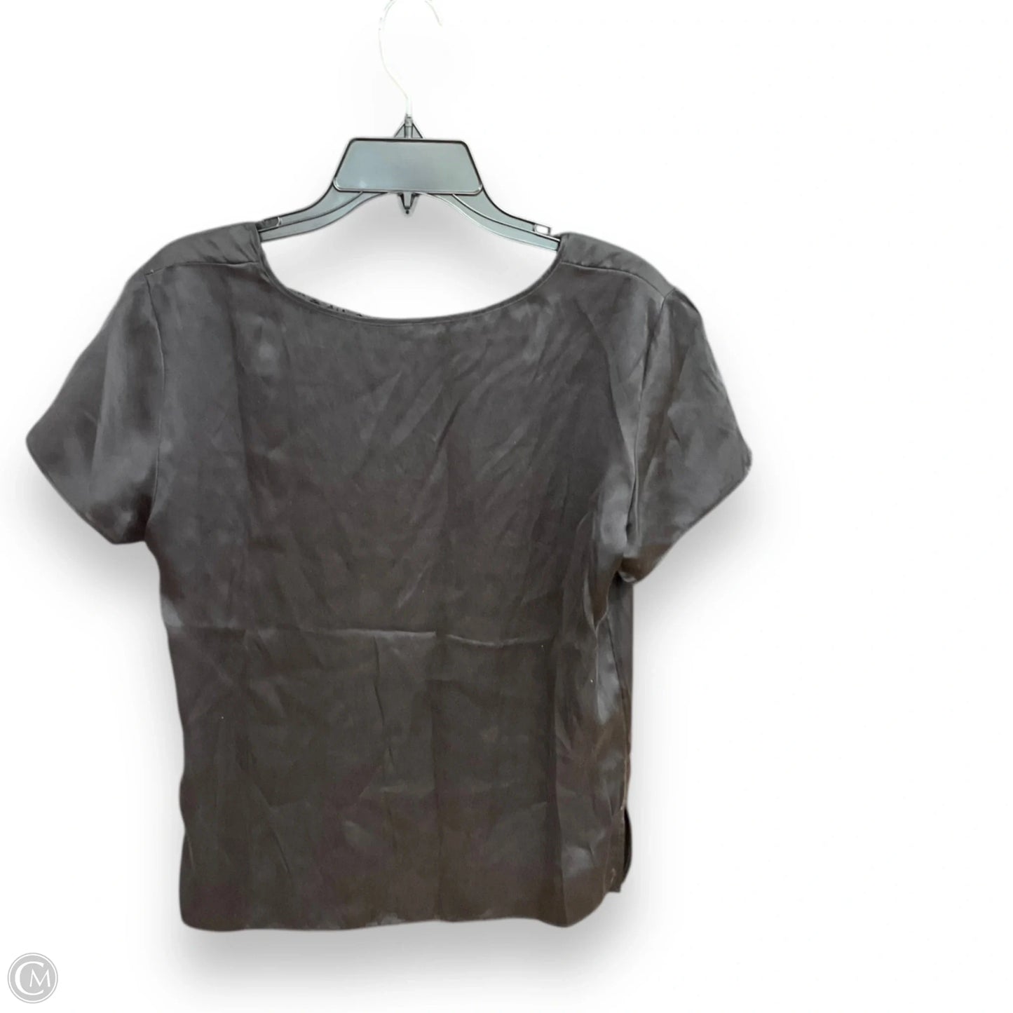 Top Short Sleeve By Anthropologie In Black, Size: S