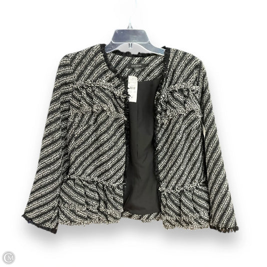 Blazer By Ann Taylor In Black & White, Size: M