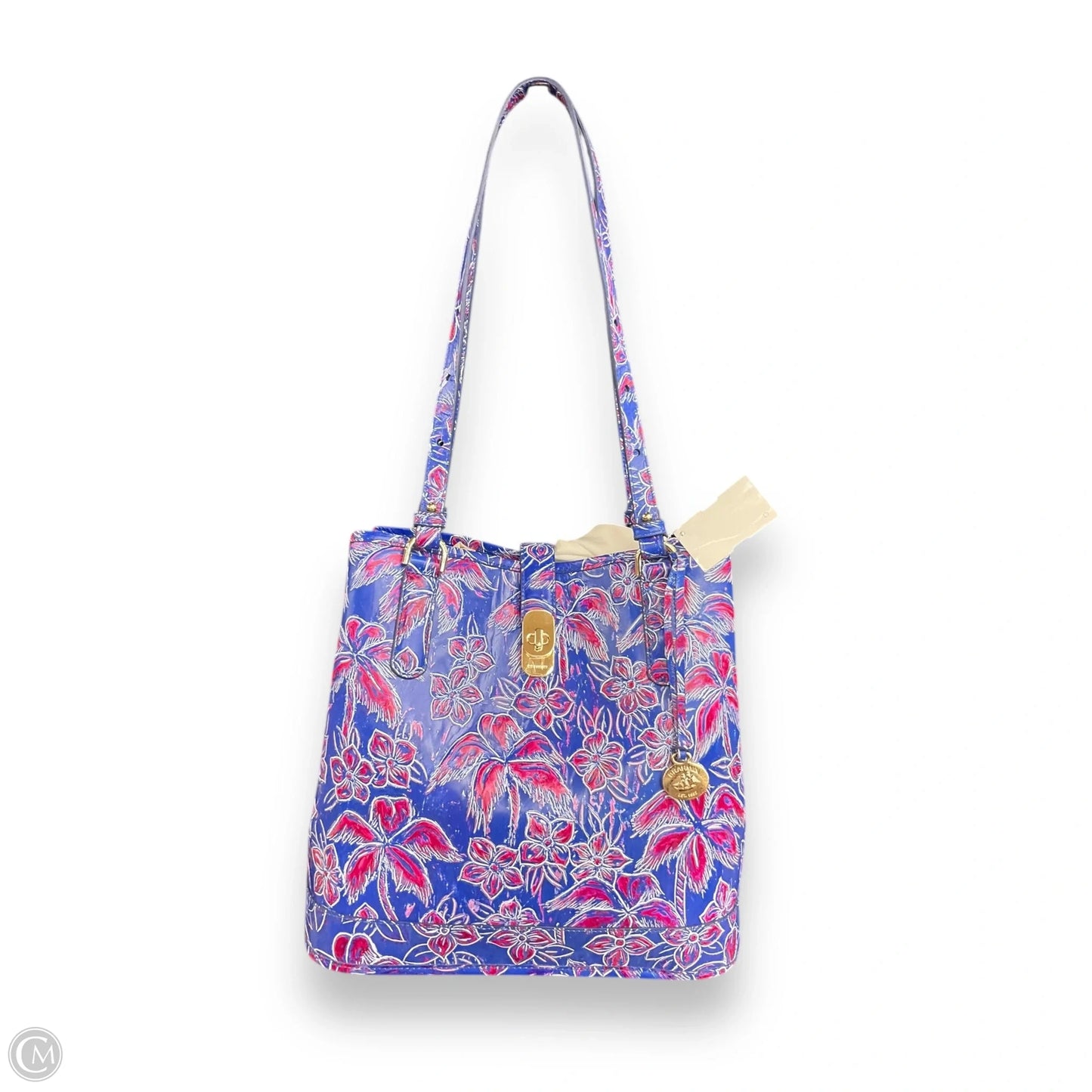 Handbag Designer By Brahmin, Size: Large