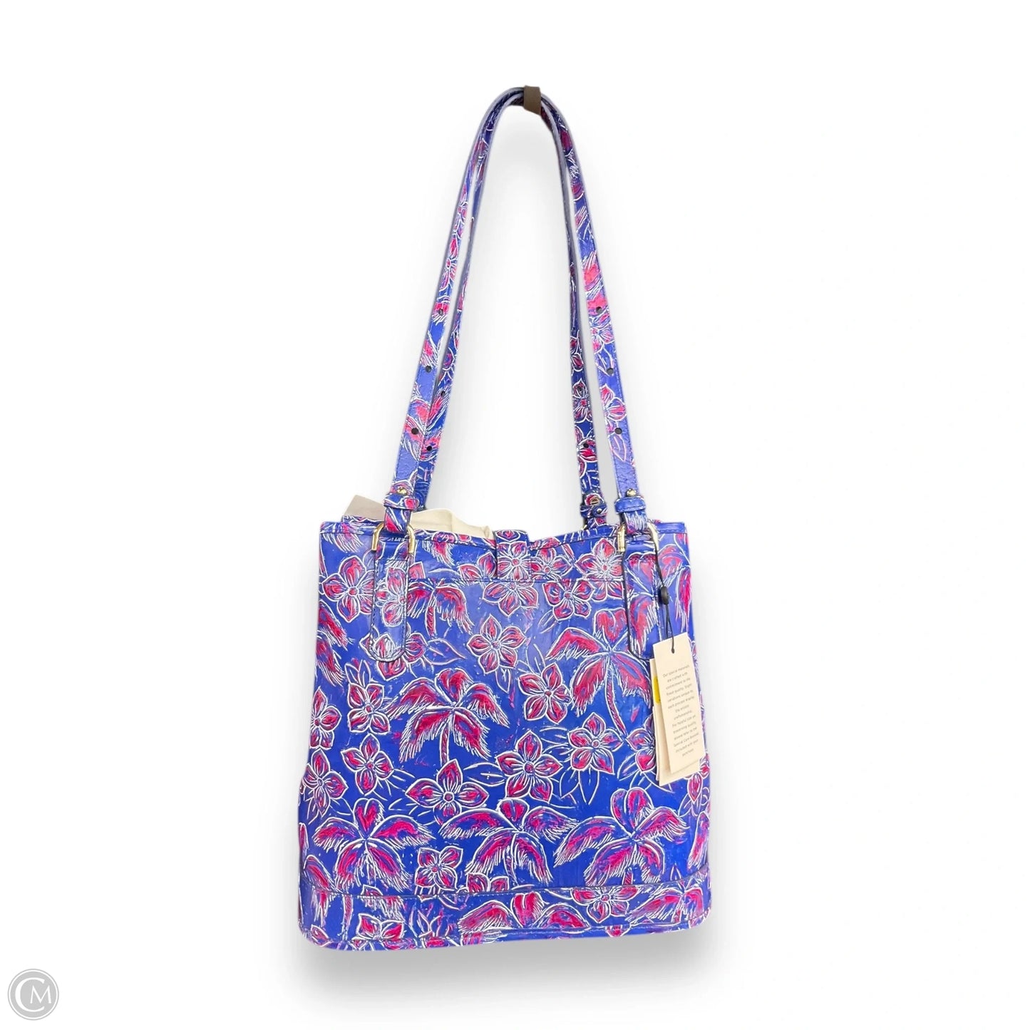 Handbag Designer By Brahmin, Size: Large