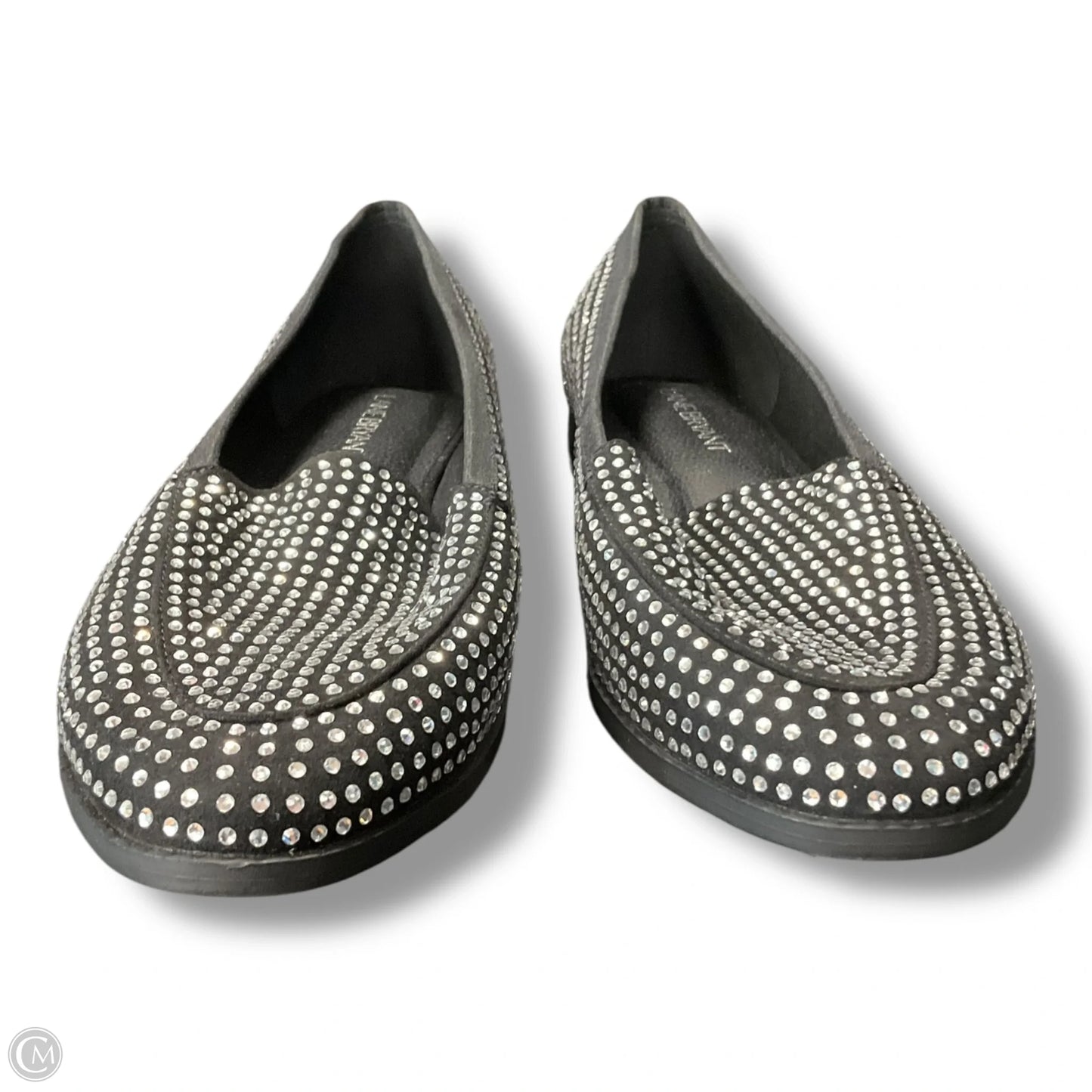 Shoes Flats By Lane Bryant In Silver, Size: 8