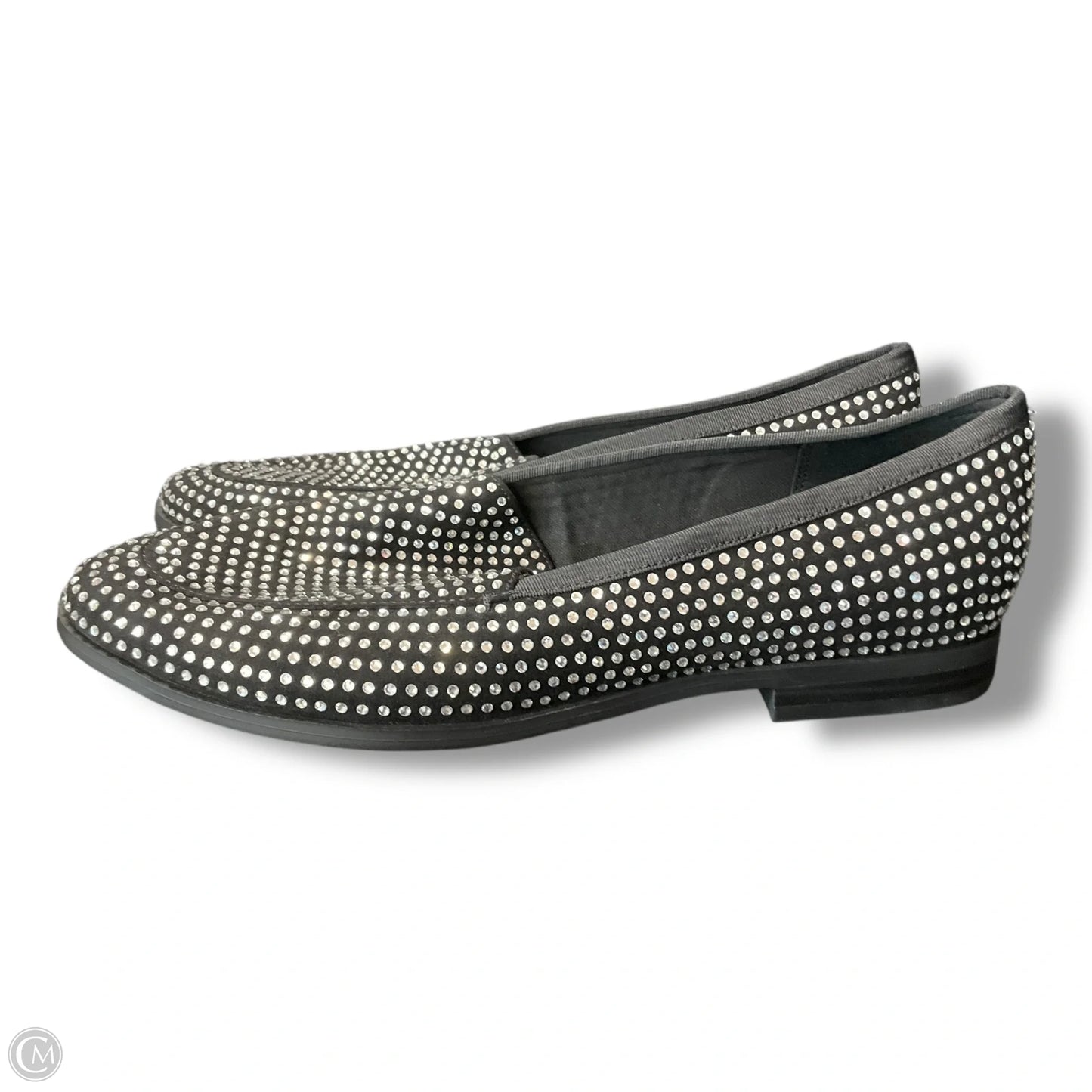 Shoes Flats By Lane Bryant In Silver, Size: 8