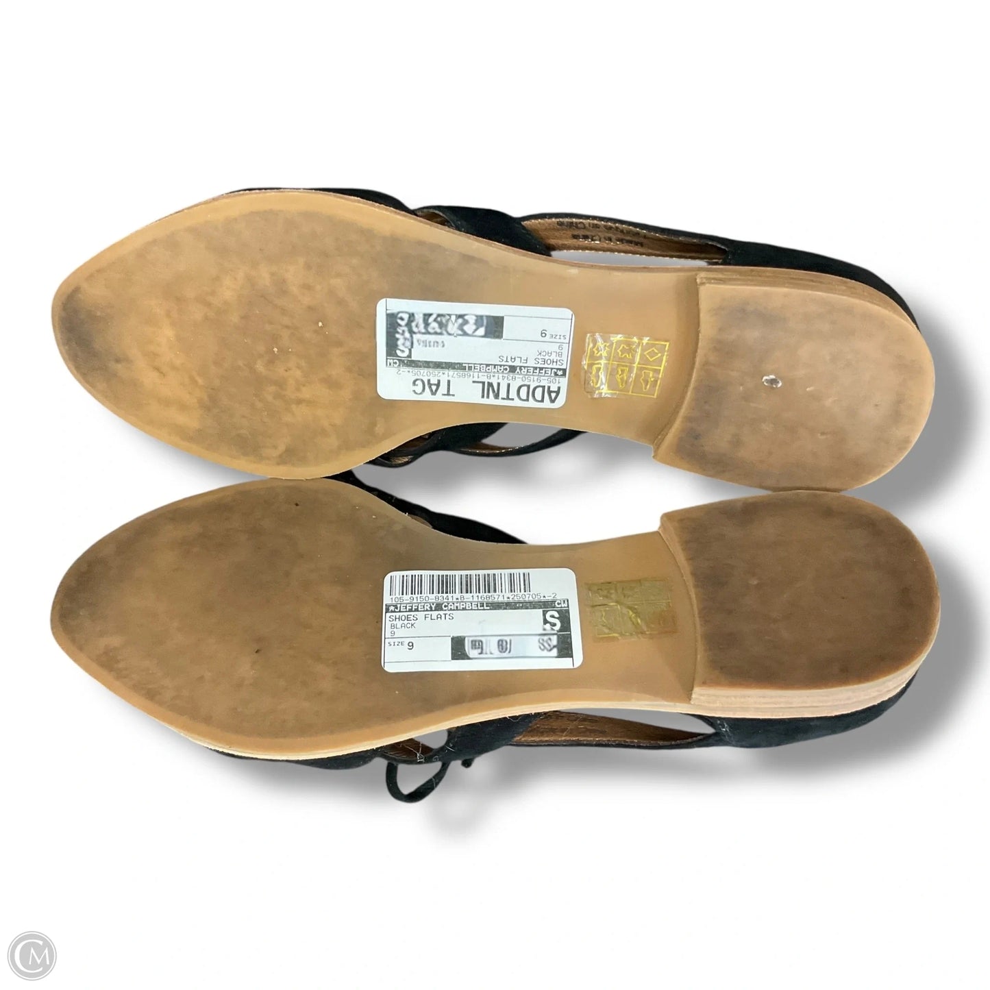 Shoes Flats By Jeffery Campbell In Black, Size: 9